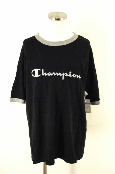 Champion (チャンピオン) クルーネックプリントTシャツ メンズ トップス