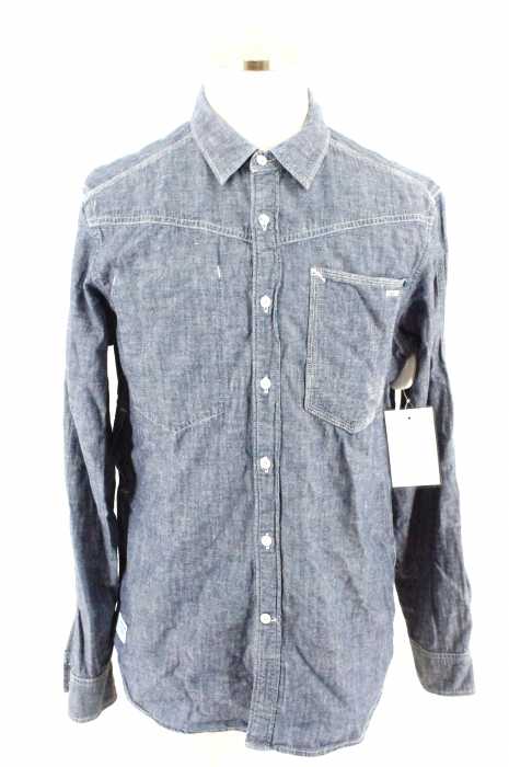 G-STAR RAW （ジースターロー） シャンブレーシャツ メンズ トップス