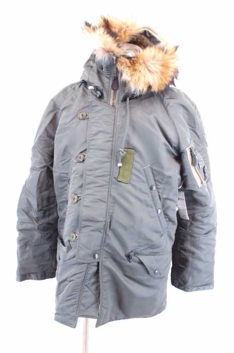 AVIREX（アヴィレックス） 15AW N-3B VINTAGE リアルファーフライトジャケット メンズ アウター