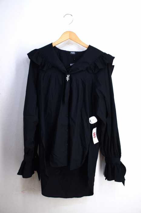 Pameo Pose (パメオポーズ) Sailor Ruffle Shirts レディース トップス