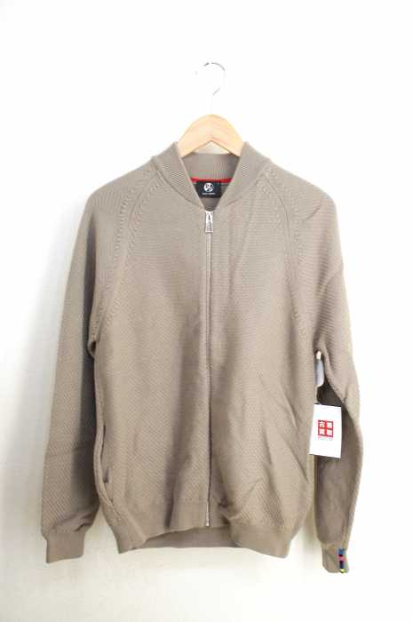 PS Paul Smith (ピーエスポールスミス) ジップアップニットブルゾン メンズ アウター