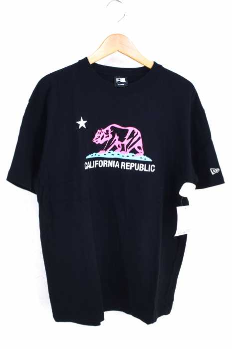 NEW ERA （ニューエラ） プリントクルーネックTee メンズ トップス