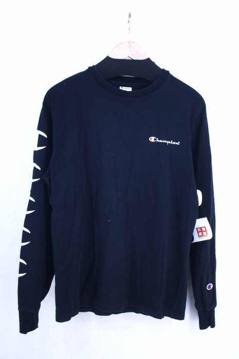 Champion （チャンピオン） アームプリントTシャツ メンズ トップス