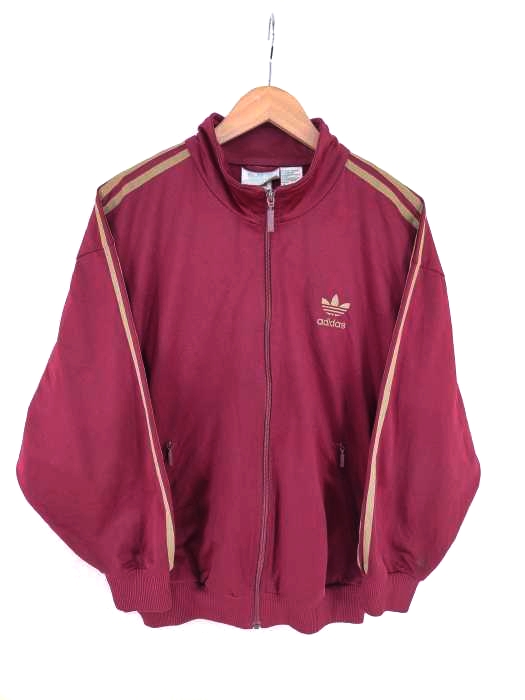 adidas（アディダス） 90S 万国旗タグ バックトレフォイル刺繍サイドライントラックジャケット メンズ アウター