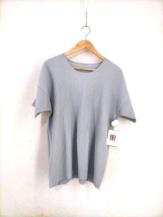 HOMME PLISSE ISSEY MIYAKE（オムプリッセ イッセイミヤケ） プリーツ加工Tシャツ メンズ トップス