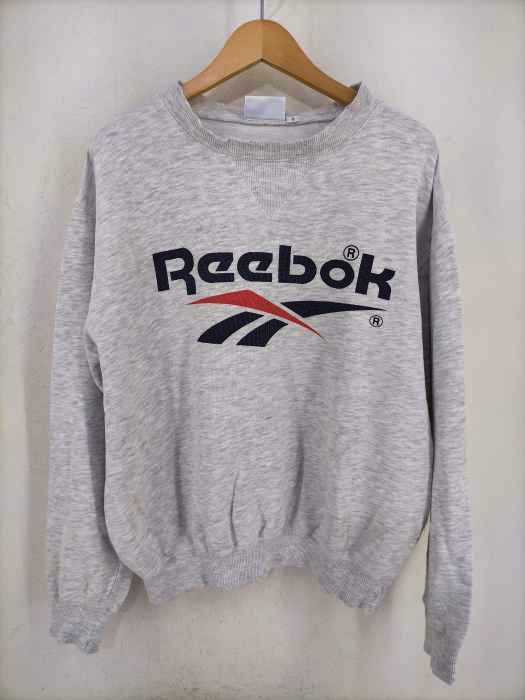 Reebok（リーボック） 90s 刺繍タグ ロゴプリントスウェット メンズ トップス