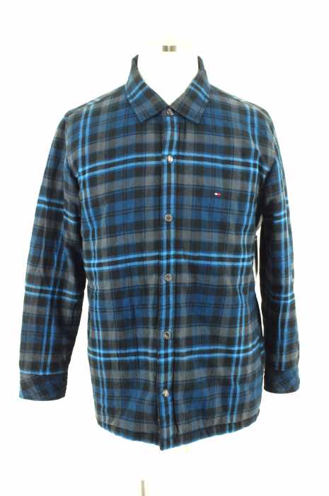 TOMMY HILFIGER (トミーヒルフィガー) チェック柄CPOジャケット メンズ アウター