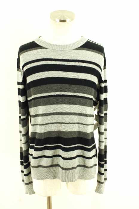 URBAN RESEARCH DOORS MENS （アーバンリサーチドアーズメンズ） アクリル混コットンボーダーニット メンズ トップス
