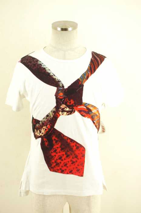 Vivienne Westwood MAN (ヴィヴィアンウエストウッドマン) スカーフプリント Tシャツ メンズ トップス