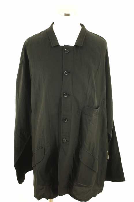 Yohji Yamamoto POUR HOMME (ヨウジヤマモトプールオム) キュプラ混オーバーサイズジャケット メンズ アウター
