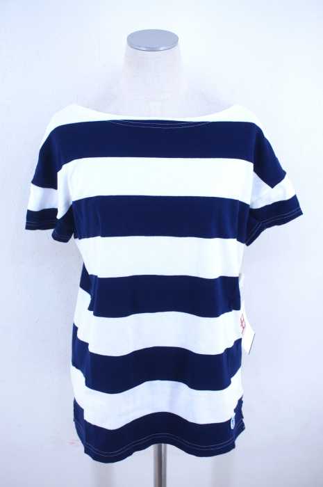 ORCIVAL （オーチバル） ボーダー半袖Tシャツ レディース トップス