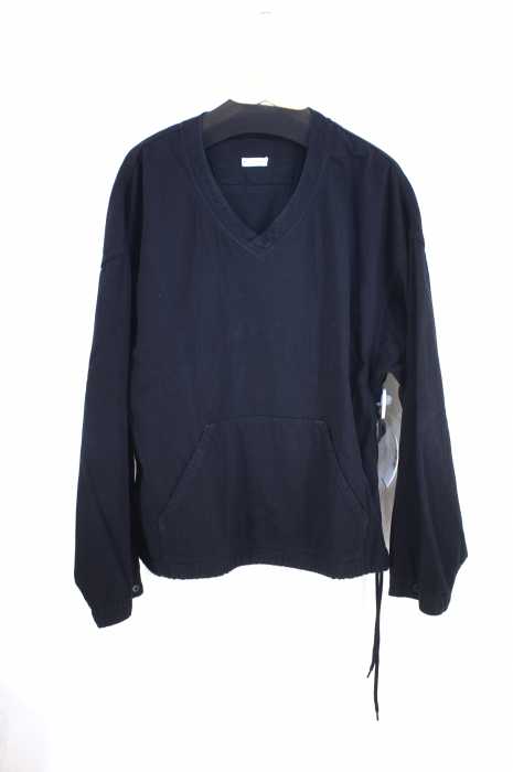 WILLY CHAVARRIA × WISM （ウィリーキャバリア × ウィズム） LS KANGAROO V-NECK Vネックデニムプルオーバー メンズ トップス