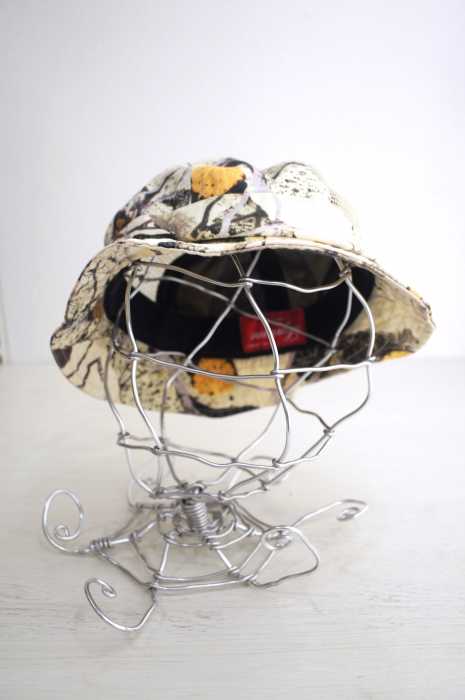 Supreme （シュプリーム） Aspen Wood Bell Hat　総柄バケットハット メンズ 帽子