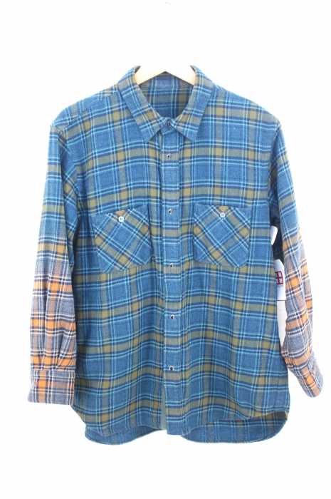 Sacai（サカイ） 18AW Dipped Sleeve Flannel Shirt メンズ トップス