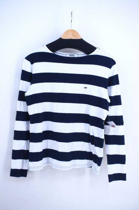 tommy jeans（トミージーンズ） ボーダーカットソー メンズ トップス