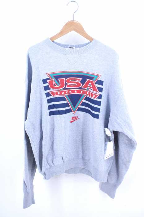NIKE (ナイキ) USAプリントロゴスウェット メンズ トップス