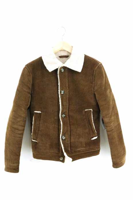 ZARA MAN （ザラマン） コーデュロイボアランチジャケット メンズ アウター
