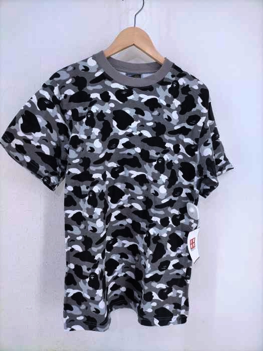 BAPE by A BATHING APE（アベイシングエイプ） エイプカモ柄 クルーネックTEE メンズ トップス