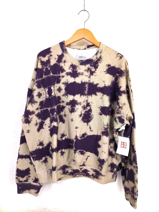 MISTER GENTLE MAN（ミスタージェントルマン） 20SS TIE DYE OVER SWEAT メンズ トップス