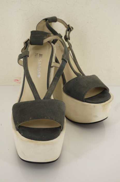 JIL SANDER NAVY （） ウェッジソールサンダル レディース シューズ