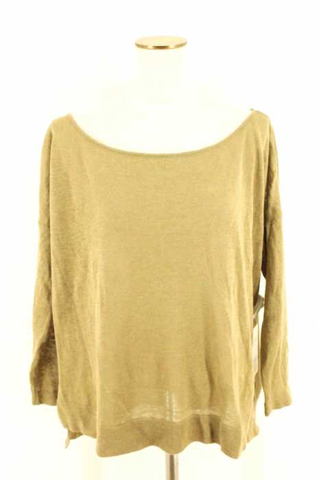 MUSE de Deuxieme Classe(ミューズデドゥーズィエム クラス) 15SS リネンワイドトップス レディース トップス