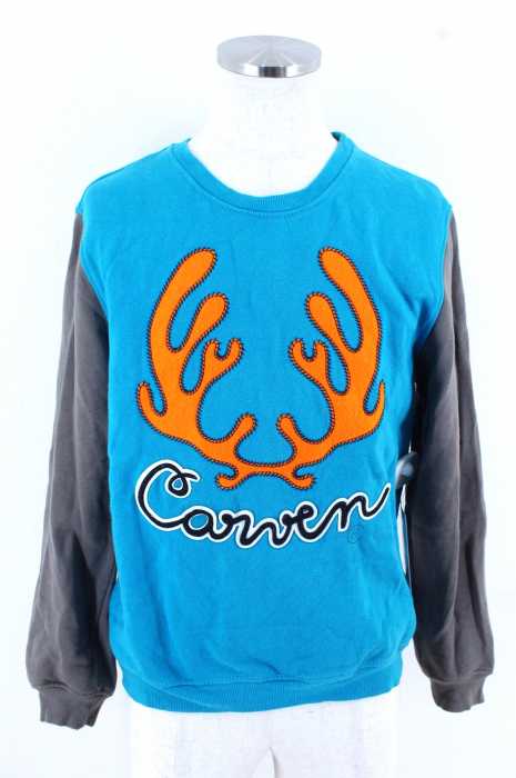 CARVEN （カルヴェン） パッチワークスウェットトップス メンズ トップス
