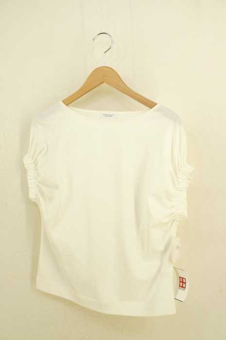 BEAUTY & YOUTH UNITED ARROWS (ビューティーアンドユースユナイテッドアローズ) ギャザースリーブポンチコクーンTシャツ レディース トップス
