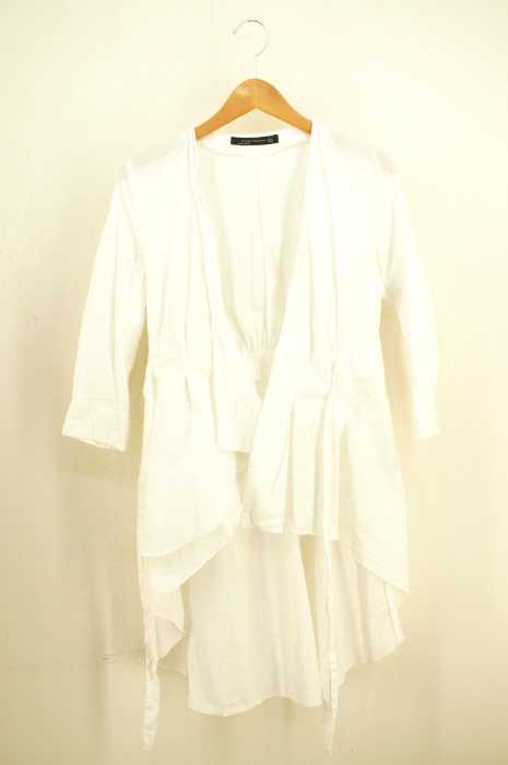 ZARA WOMAN （ザラ ウーマン） ロングフープベルトシャツ レディース トップス