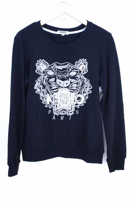 KENZO(ケンゾー) Black and Gold Classic Tiger Sweatshirt メンズ トップス