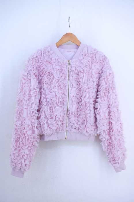 NICE CLAUP（ナイスクラップ） ローズシフォンブルゾン レディース アウター