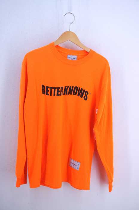 BETTER THAN NOTHING（ベターザンナッシング） バックプリントTシャツ メンズ トップス
