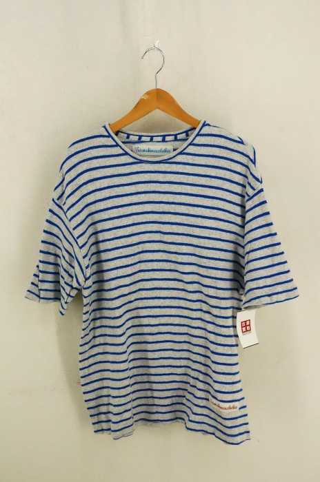VOTE MAKE NEW CLOTHES (ボートメイクニュークローズ) ボーダーニットTシャツ メンズ トップス