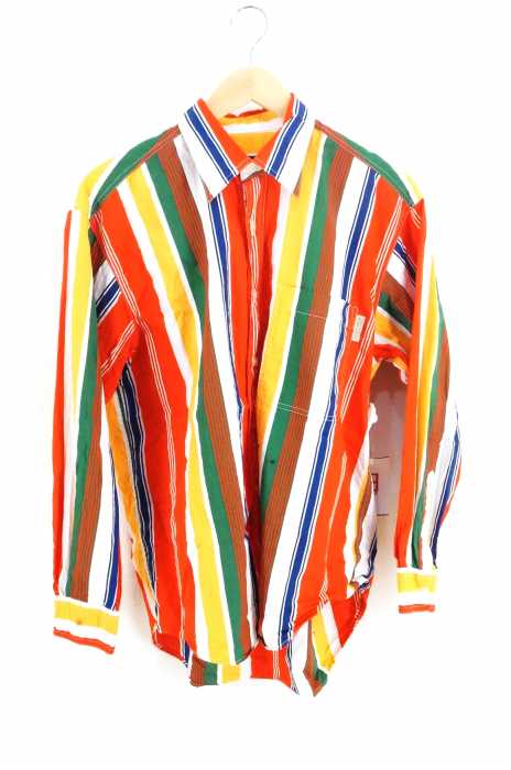 Isleworth Of Arnold Palmer アーノルドパーマー マルチストライプシャツ メンズ トップス ブランド古着買取販売バズストア