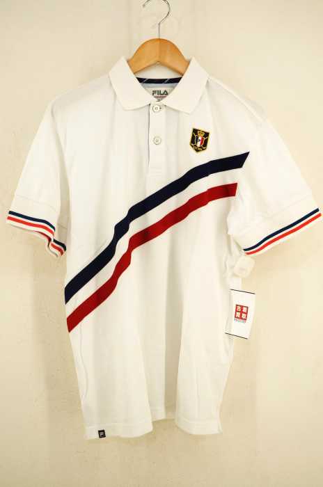 FILA（フィラ） トリコロール ポロシャツ メンズ トップス