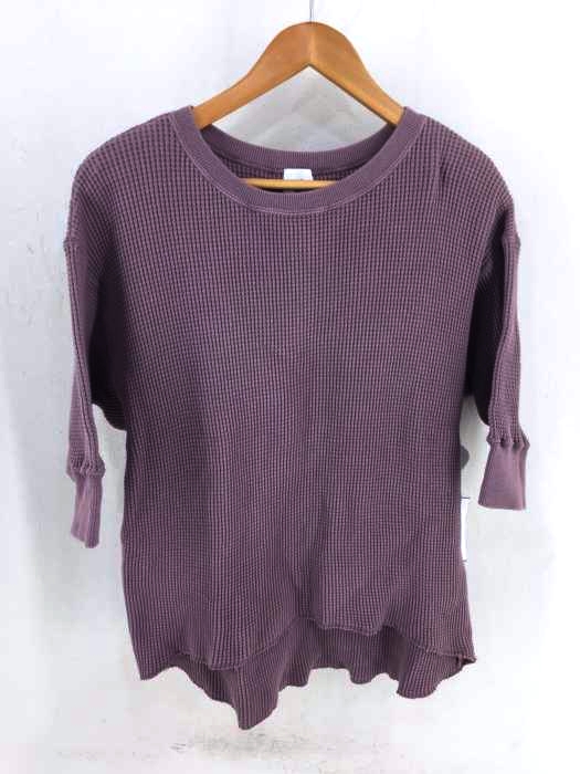 6 BEAUTY & YOUTH UNITED ARROWS（ロクビューティーアンドユースユナイテッドアローズ） THERMAL CREW NECK 6SLEEVE レディース トップス