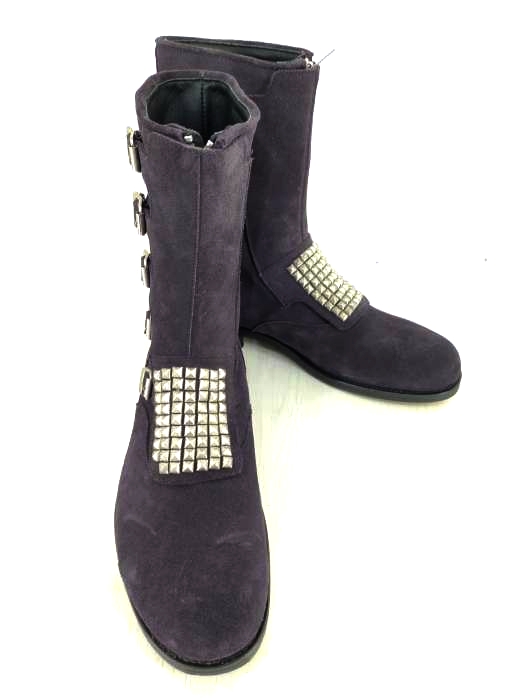 KIDILL（キディル） Leather Studs Boots メンズ シューズ