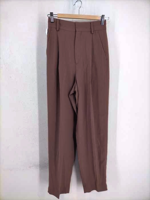 6 BEAUTY & YOUTH UNITED ARROWS（ロクビューティーアンドユースユナイテッドアローズ） GEORGETTE TUCK PANTS レディース パンツ