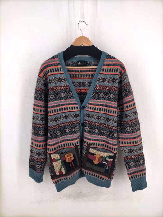 kolor（カラー） 19AW フェアアイル パッチポケットカーディガン メンズ トップス