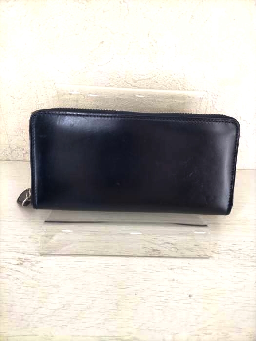 GANZO(ガンゾ) コードバン ラウンドファスナー長財布 メンズ 財布・ケース