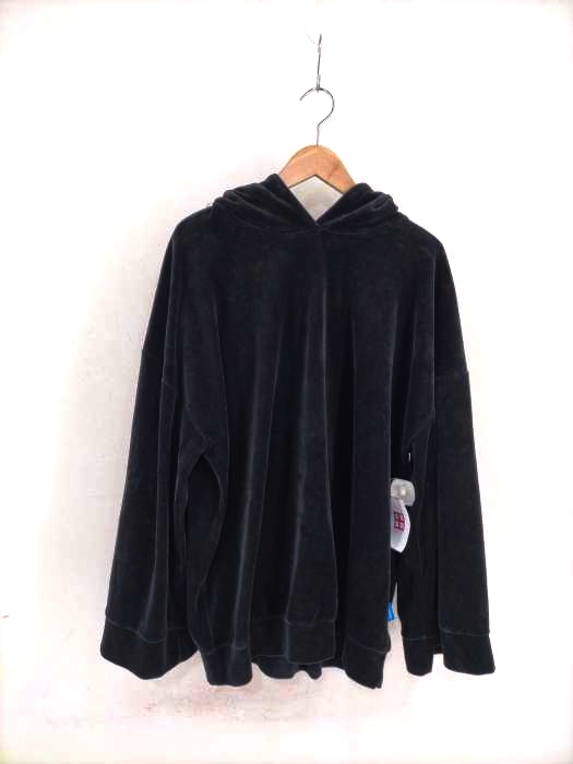 USED古着(ユーズドフルギ) Fortune Apparel ベロアパーカー メンズ トップス