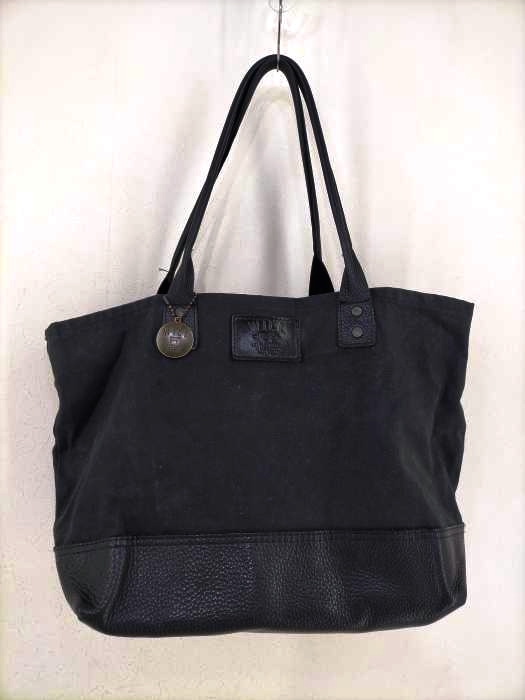 Will Leather Goods（ウィルレザーグッズ） レザー切替 キャンバストートバッグ メンズ バッグ