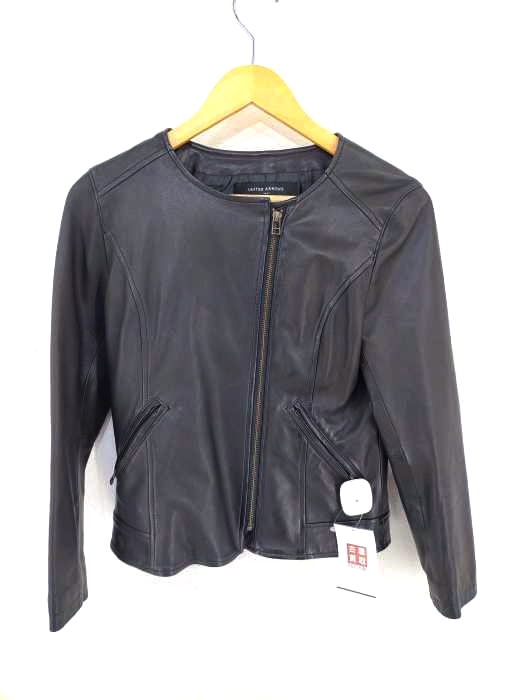 UNITED ARROWS（ユナイテッドアローズ） シープスキン ノーカラーライダースジャケット レディース アウター