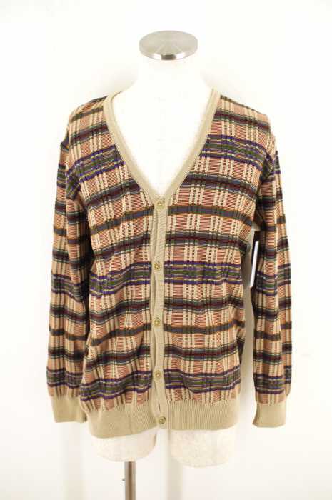 KELE CLOTHING　（ケレクロージング） ゲージニットカーディガン メンズ トップス