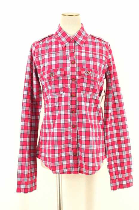 Hollister （ホリスター） エポレットチェックシャツ レディース トップス
