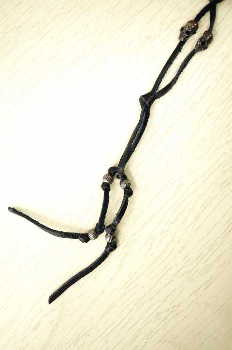 ACANTHUS （アカンサス） 16SS leather coad Necklace ネックレス メンズ アクセサリー