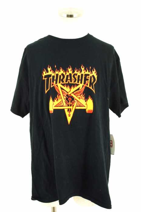 THRASHER (スラッシャー) ファイヤーロゴプリント メンズ トップス