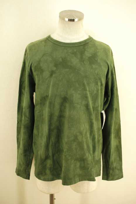UNITED ARROWS green label relaxing （ユナイテッドアローズグリーンレーベルリラクシング） タイダイ柄ロングスリーブTシャツ メンズ トップス