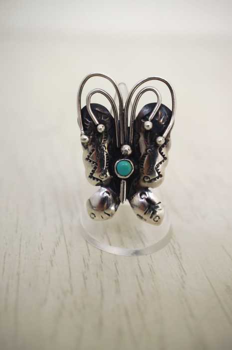 Needles × GY（ニードルス ジーワイ） ハンドメイドバタフライリング ナバホ レディース アクセサリー