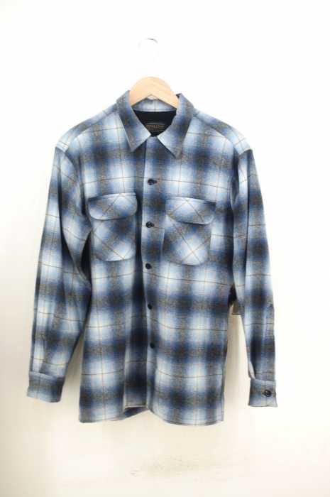 PENDLETON オンブレチェックシャツ ウール ペンドルトン ペンドルトン【PENDLETON】ヴィンテージ オンブレチェック オープン