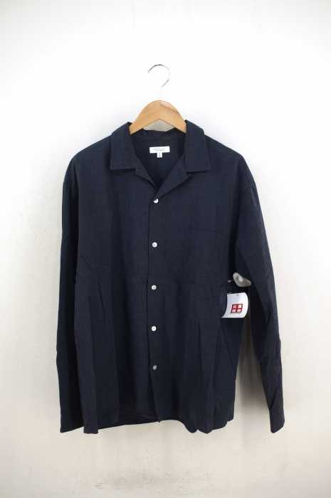 BEAUTY & YOUTH UNITED ARROWS  （ビューティーアンドユースユナイテッドアローズ） ピーチポプリンオープンカラーシャツ 開襟 メンズ トップス